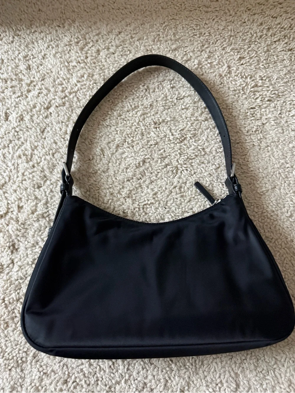 Tory Burch Black Nylon Shoulder Bag